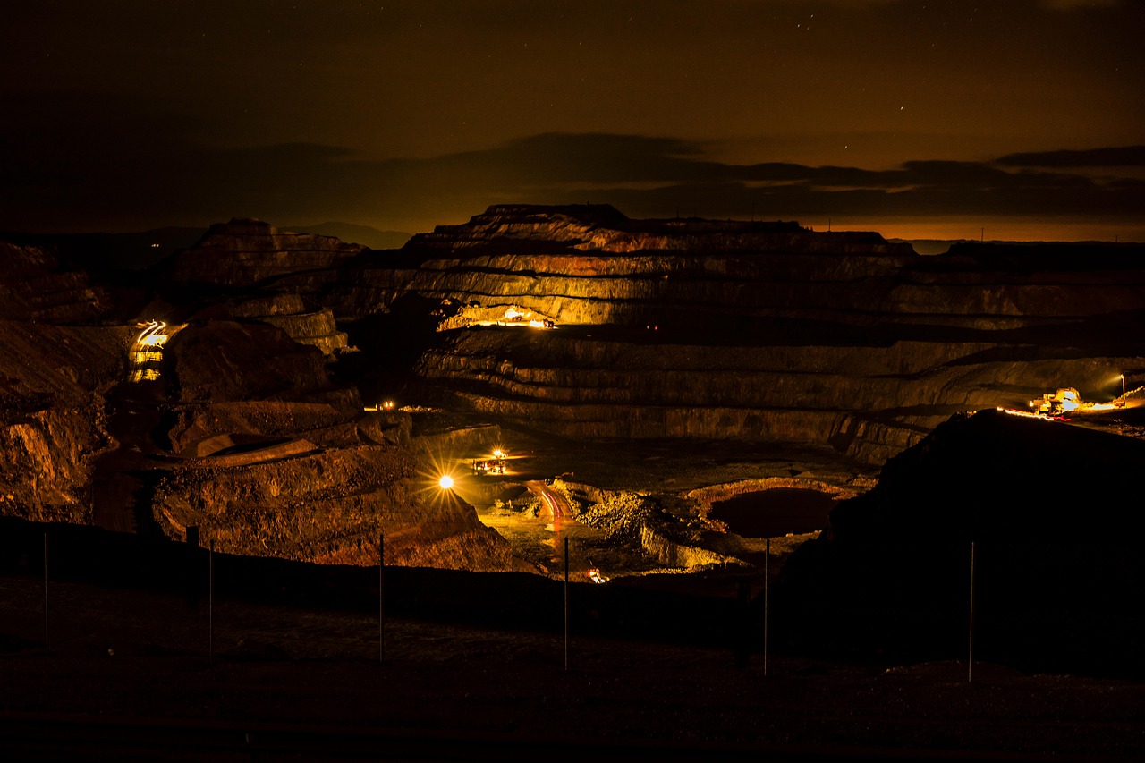 mines, mining, night, evening, huelva, spain, mining, mining, mining, mining, mining